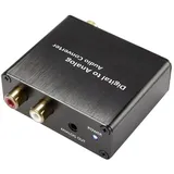 SpeaKa Professional Audio Konverter [Toslink, Cinch-Digital - Cinch, Klinke] unidirektional SpeaKa Professional SP-DAC-TK/CK