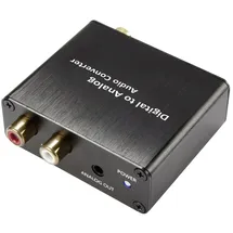 SpeaKa Professional Audio Konverter [Toslink, Cinch-Digital - Cinch, Klinke] unidirektional SpeaKa Professional SP-DAC-TK/CK