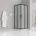 DANIELLE rechts 90 95 Schwarz/Satiniert D648360641500