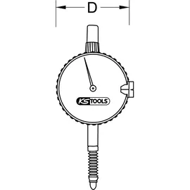 KS Tools Messuhr 300.0560 0-10 mm