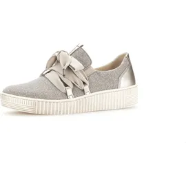 Gabor Sportliche Slipper Damen 31373139393431 Gold 38 1/2 EU - Gold