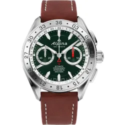 Alpina Alpiner Collection Alpiner 4 Chronograph AL-860GRS5AQ6 - grün,braun - 44mm