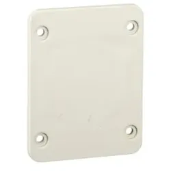 Schneider Electric 13135 Gehäusezubehör, 65x85mm-Platte, für 50x50mm-Auslass