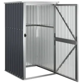 vidaXL Metallgerätehaus 0,88 x 0,89 x 1,61 m anthrazit