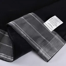 Gardinenbox Milano verdeckte Schlaufen 135 x 235 cm schwarz