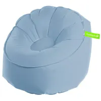 EVEREARTH® Lernspielzeug Kinder Sitzsack Pastell Hellblau – Bequemer Sitz