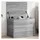 vidaXL Truhe Grau Sonoma 60 x 42 x 46 cm 1-tlg. grau