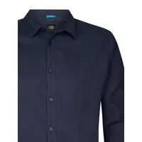 Petrol Industries M-1050-sil437 Langarmhemd - Navy Blue - 3XL