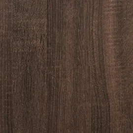 vidaXL Heizkörperverkleidung Braun Eiche 104x20x82 cm Holzwerkstoff
