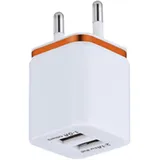 Doppeltes USB Ladegerät - 2-Ports USB Ladeadapter - Duales USB Wandladegerät - Tragbare Ladegeräte Für Mobiltelefone