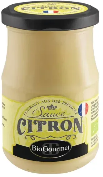 BioGourmet Sauce Citron bio