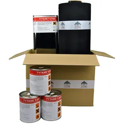 EPDM Dachfolie | Sparpaket | Stärke 1,14 mm | 7,50 x 3,50 m