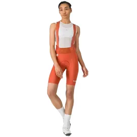 Castelli Espresso 2 DT Bib Damen Bikeshort-Orange-L