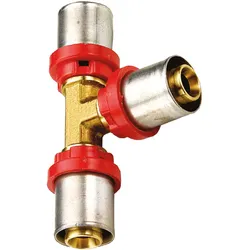 Sanitop Wiroflex WIROPRESS T-Stück 20 x 16 x 16 mm, Presssystem