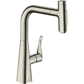 Hansgrohe Metris Select M71 240 Edelstahl Finish 73817800