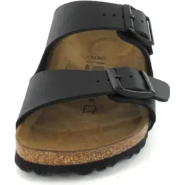 Birkenstock Arizona Weichbettung Naturleder geölt schwarz 46