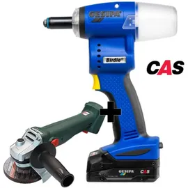 Gesipa W18 7-125 inkl. 2 x 2,0 Ah + L-Boxx