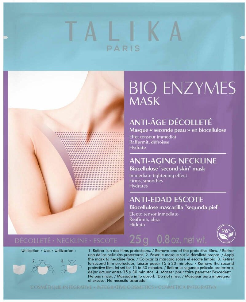Talika Bio Enzymes Masque Décolleté 1 pc(s) masque(s) pour le visage
