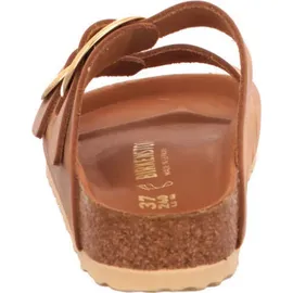 Birkenstock Arizona Big Buckle Nubukleder geölt schmal cognac 39