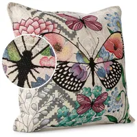 ANRO Kissenbezug Dekokissen Kissen Sofakissen Kissenbezüge Kissenhülle Gobelin Motiv