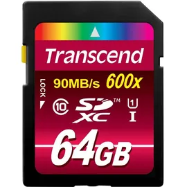 Transcend SDXC 64GB Class 10 UHS-I 600x