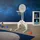 joyz Basketballkorb Set 50x89-115x50 cm Grau