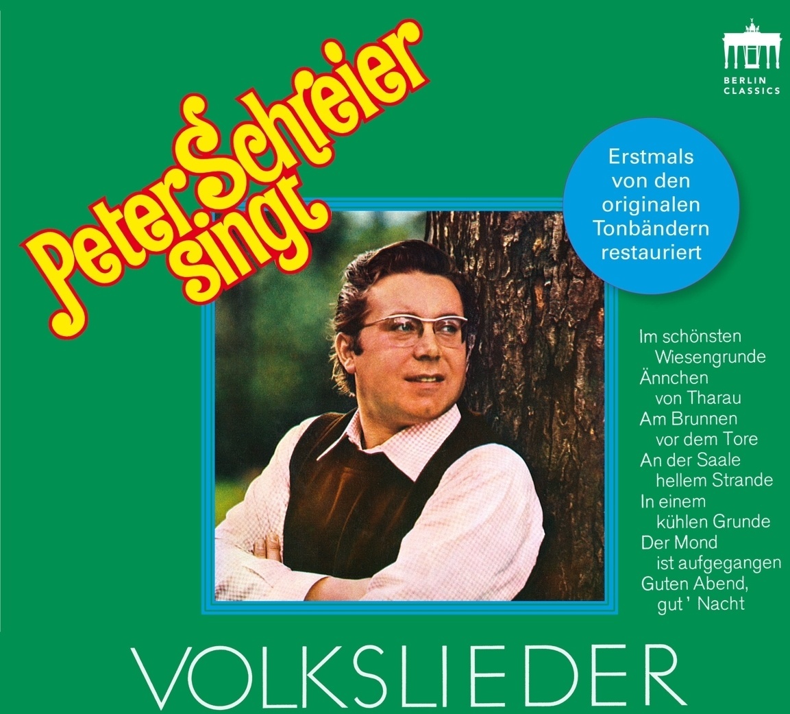Peter Schreier Singt Volkslieder - Peter Schreier  Gewandhausorchester Leipzig. (CD)