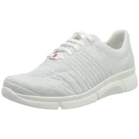 Berkemann Damen Pinar Sneaker, Weiß (Weiß/Silber/Lurex 104), 41.5 EU