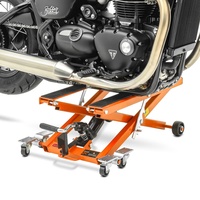 ConStands Midlift - Motorrad Hebebühne für Chopper/Custombike SportStandard LimitedHydraulisch XL kg Orange CB58556