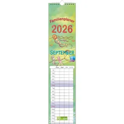 Familienplaner Cartoon  - Kalender 2026
