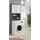 WELLTIME SIENA 63 x 191 x 24 cm grau/silberfarben