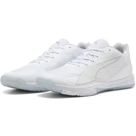 Puma Accelerate Turbo 4 Hallenschuhe, weiß, Größe 38 1⁄2 - weiss 38.5