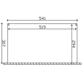 SKANHOLZ Genua 541 x 307 cm weiß