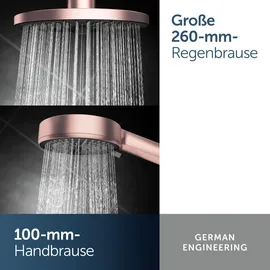 Ideal Standard Duschsystem Aufputzmontage Roségold BD584RO