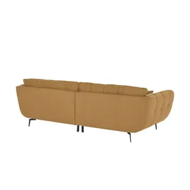 bobb Big Sofa Flachgewebe 3-Sitzer Blau