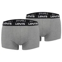 Levi's LEVIS MEN REPEAT LOGO TRUNK grau L 2er Pack
