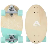 Apollo Mini-Longboard " Barrel Board " in Savaii - holz/türkis | Gr.: onesize