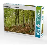 Calvendo Puzzle Rotbuche mit Gesicht am Knorreichenstieg 1000 Teile