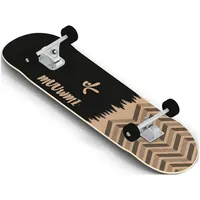 authentic sports & toys Muuwmi Skateboard Forest/Schwarz