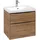 Villeroy & Boch Waschbeckenunterschrank 2 Auszüge 62,2 x 57,6 x 47,8 cm Kansas Oak/Volcano Black