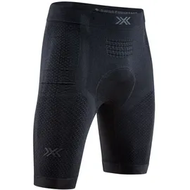 X-Bionic Xceed Ride Liner Kurze Hose - Black / Rhino Grey - L