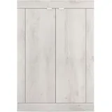 INOSIGN Basic 78 x 116 x 35 cm hochglänzend / weiß