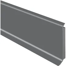 Logoclic Sockelleiste Hartschaumkern Grau 60 mm x 15 mm x 2500 mm