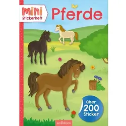 arsEdition MINI-Stickerheft – Pferde