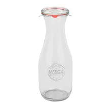 Mambocat 12er Set Weck Gläser 1062ml Saftflasche mit 12
