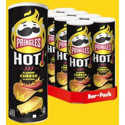 Pringles Hot Flamin' Cheese Flavour - 8x 160g