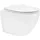 luxebath Spülrandloses Wand Hänge WC Toilette kurze Ausladung Tiefspüler Softclose