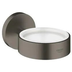 GROHE Seifenschale Essentials Gebürstetes Hard Graphite Metall G40369AL1