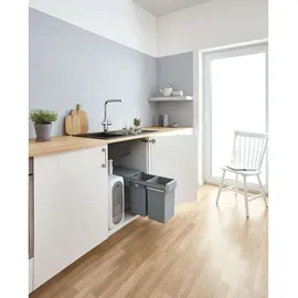 Grohe Mülltrennsystem 30 cm 15 l Grau
