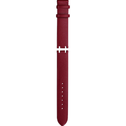 Union Glashütte Kalbsleder Lederarmband 16mm/16mm D610002372 - rot